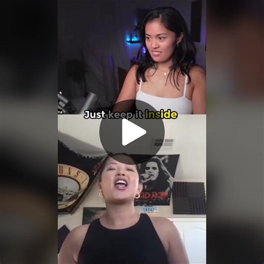 INSANE SINGING TRANSFORMATION. 😱‼️ #fyp #filipina #sing #singing #vocallessons #vocalcoach #howtosing #amazanechannel #singingtransformation