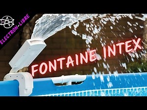FONTAINE PISCINE INTEX LED MULTICOLORE