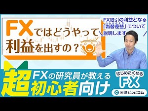 【FX超初心者】FXではどうやって利益を出すの？「はじめたくなるFX！スルスルわかる」