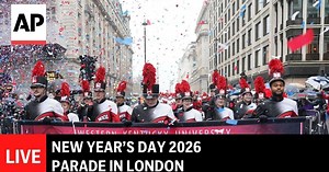 LIVE: London New Year’s Day 2026 Parade