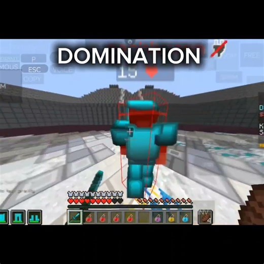 DOMINATION (Touch) player #minecraft