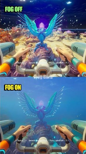 Fog Off VS. Fog On #Subnautica2