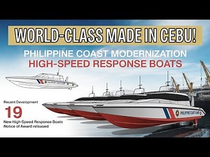 Cebu-Built and World-Class! PCG Commissions 19 New High-Speed Boats
