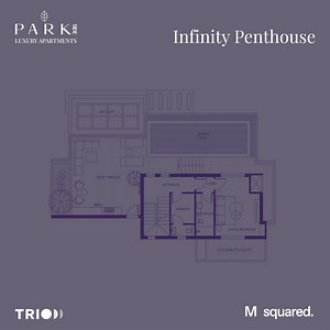 19K views | Looking for the ultimate space? The Infinity Penthouse at Parkside redefines luxury; featuring on its second floor an ample rooftop terrace with a luxurious flying-garden and infinity pool that ends right where the magical open-views begin. | M squared. | Facebook