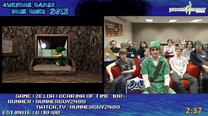 Legend of Zelda: Ocarina of Time Speed Run 100% in 5:44:10 by RunnerGuy2489 (AGDQ 2013) N64