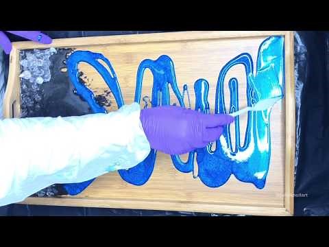 How to make a Resin Beach Tray - Full Tutorial