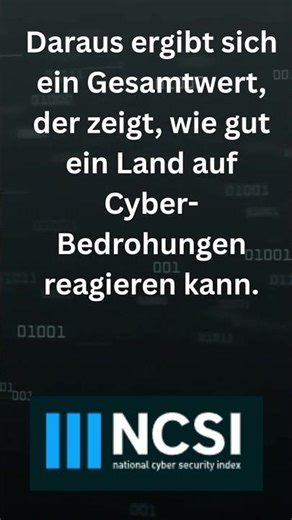 How secure is a country online? Cyber ​​Security World Comparison – What's behind the NCSI!