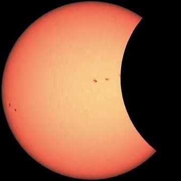 Time-lapse of the 2017 Solar Eclipse Over Cleveland