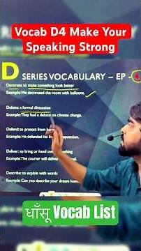 Mastering Powerful Vocabulary (Words That Impress) D 4