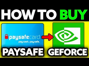 How To Buy Geforce Now Membership with Paysafecard? (2025)