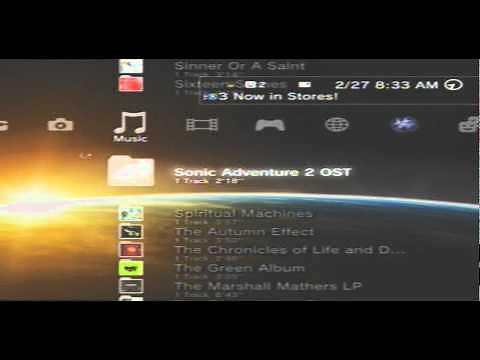 How to download music for the PS3