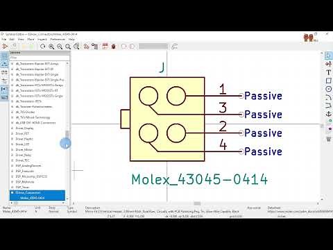 KiCad bring symbols and PCB footprints from SamacSys