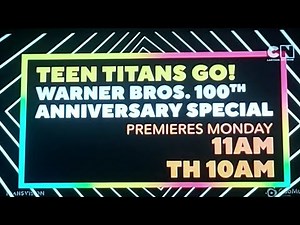 Teen Titans GO! Warner Bros. 100th Anniversary Special Promo 2023