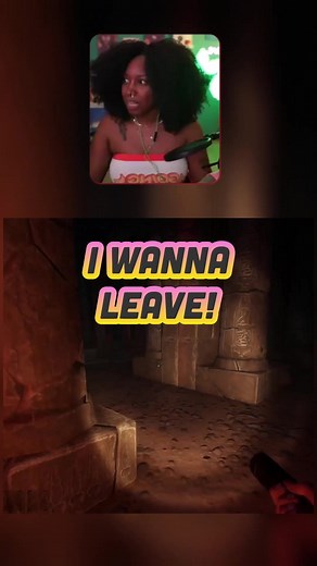 I’m the scary friend that will leave you if the wind blows too hard on a scary night 🩷 #forewarned #horrorgaming #gamingontiktok