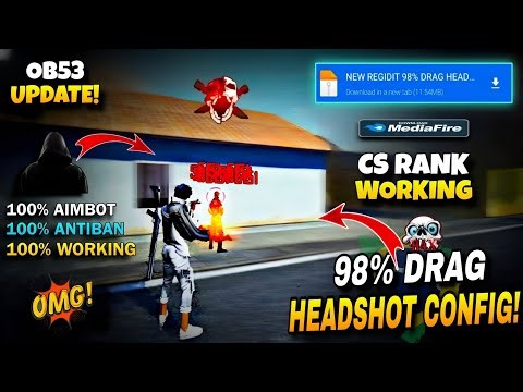 Ob53 update Auto Headshot Config File 🚀🎯 freefire aimbot + Aimlock 🎯 | Config file free fire max 🔥🥶