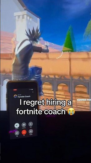 Daffy Duck is my Fortnite coach 😂 #shorts #fortnite