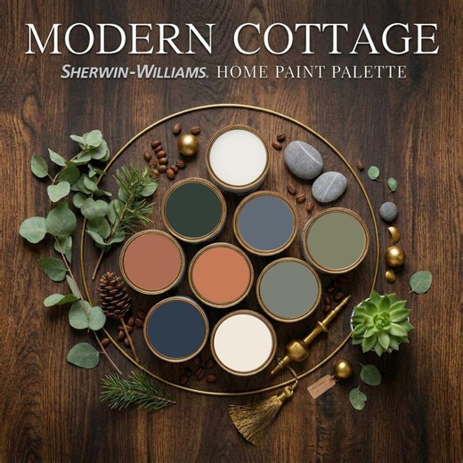 Cottage Core Paint Palette: Rustic Farmhouse Color Guide (PDF Download) - Etsy