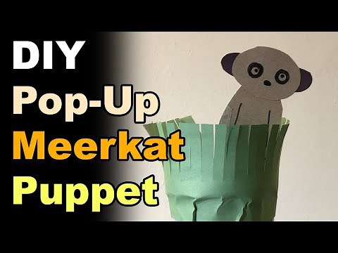 DIY Meerkat Puppet