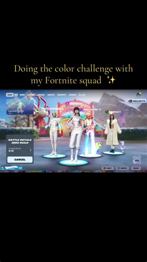 Fortnite color challenge! 😭✨ #fortnite #fortnitecolortrend #fortniteclips @AutumnLanette @Lex
