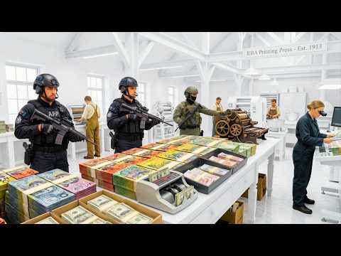 Printing Millions Daily: Inside Australia’s Banknote Factory (Full Process)