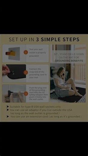 Grounding for Better Living with LandKissing® Mat
