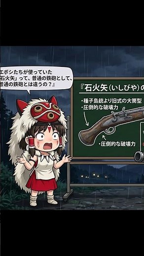 【もののけ姫】アシタカやエボシの本当の正体は？正史には残らない室町時代の裏歴史を徹底解説！ #shorts