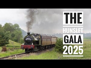 Embsay and Bolton Abbey Steam Railway - The Hunslet Gala 2025