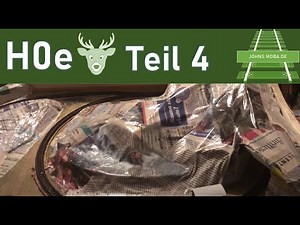 Mining from paper - 9mm H0e narrow gauge model railroad