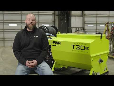 FINN T30E Electric Hydroseeder Walkaround