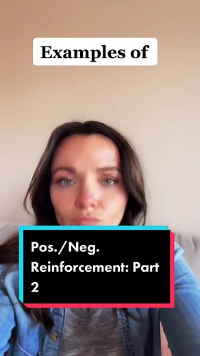 Examples of Positive and Negative Reinforcement in Behavior Analysis