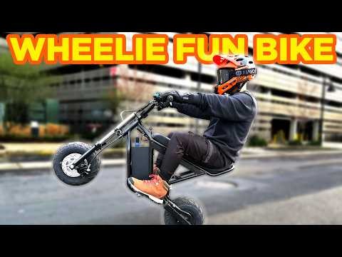 Wheelie Fun Bike First Ride and Shop Tour: Is This the Future of Wheelie Assist Tech?