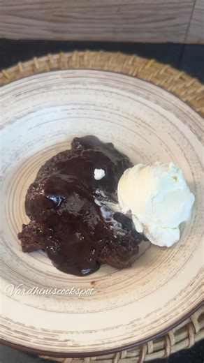 Hot chocolate Fudge pudding cake| Full video 👆| #shorts 414