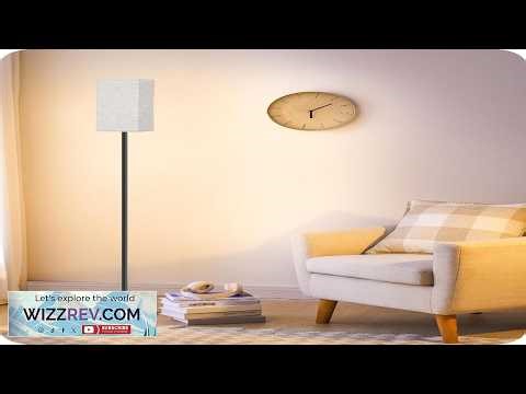 64.6" Floor Lamp Pole with Foot Switch Modern Standing Lamp Lampshade Minimalist