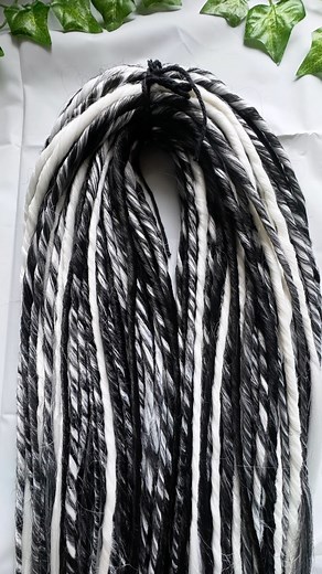 Werewolf Locs ✨ DM to order #hairextensions #hairtutorial #braidstyles #dreadlocks #dreadlockextensions #haircolor #silverhair #hairdye #curlyhair #nodamage #brighthair #love #custom #hairstyles #hairstylist #art #hairart #dreadlocks #syntheticdreadlocks #locs #locextensions #girlswithdreads #howto #beauty #boho #metalhead #goth #gothgirl #haircut #hairideas #hairtransformation | Samy Jorge