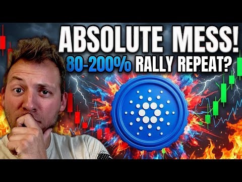 CARDANO ADA - What An Absolute Mess!!! Will ADA Repeat 80% and 200% Rallies?!