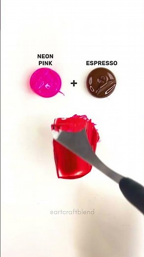 How to make Red Color? #colormixing #mixing #satisfying