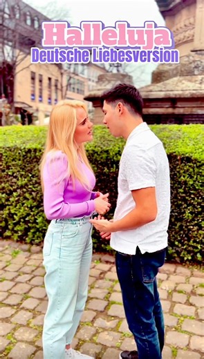 1.2M views · 21K reactions | Halleluja auf Deutsch❤️, nicht nur an Ostertagen, sondern immer sollten wir Liebe verbreiten. Wir hoffen, dass euch unsere Version gefällt. Wir wünschen euch allen frohe Ostertage und würden uns riesig freuen, wenn ihr diese Botschaft mit uns teilt. Wir freuen uns über liebe Kommentare!❤️ | Laura & Mark | Facebook