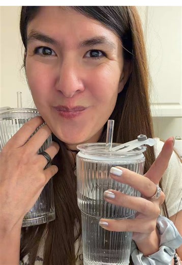 Adorable Glass Cups for a Fancy Touch