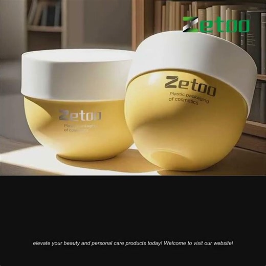 pp cosmetic cream jars 75ml / 200ml plastic container for cream