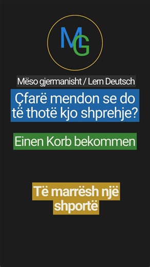Kuptimi i shprehjes gjermane "Jemandem die kalte Schulter zeigen" 🥶
