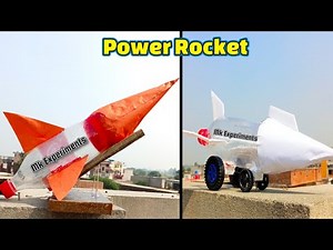 Build a Powerful Bottle Rocket | How to Make a Rocket Car at home
