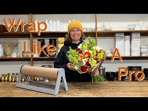 Kraft Paper Wrap: The Secret to Studio-Style Bouquets