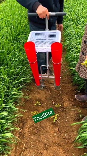 Incredible Farm Tool for Quick and Perfect Seedling Planting