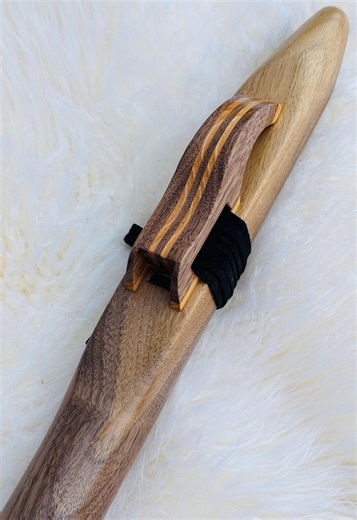 Native American Style Bass Flute Walnut D 440hz - Etsy
