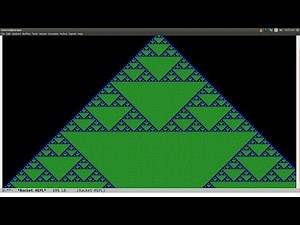 Sierpinski triangle Racket project
