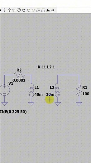 Transformer in LTspice | Coupling inductors in LTspice