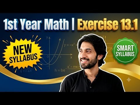 1st Year Math Unit 13 Exercise 13.1 Smart Syllabus,New Book Math