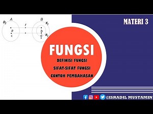Konsep Dasar Fungsi [Matematika Dasar]