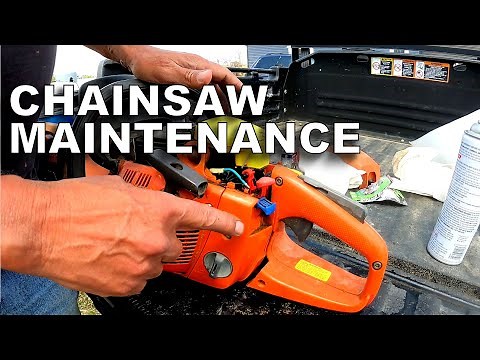 Yearly Maintenance on the Husqvarna 460 Rancher Chainsaw