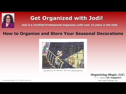 How to Organize and Store Your Seasonal Decorations